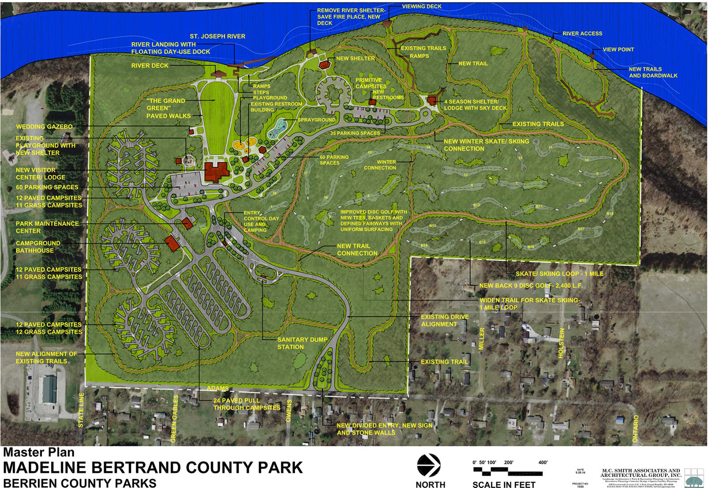 MADELINE BERTRAND PARK, BERRIEN COUNTY, MICHIGAN
